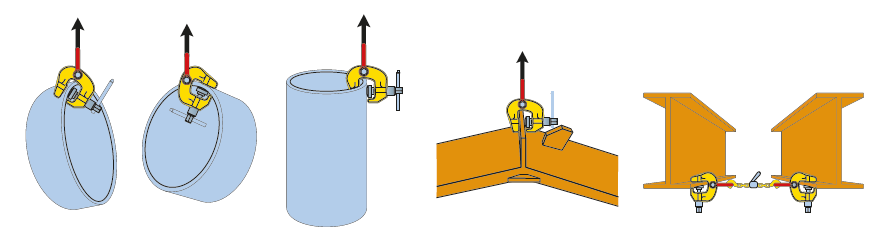 lifting instructions tscc tscc-w screw clamps